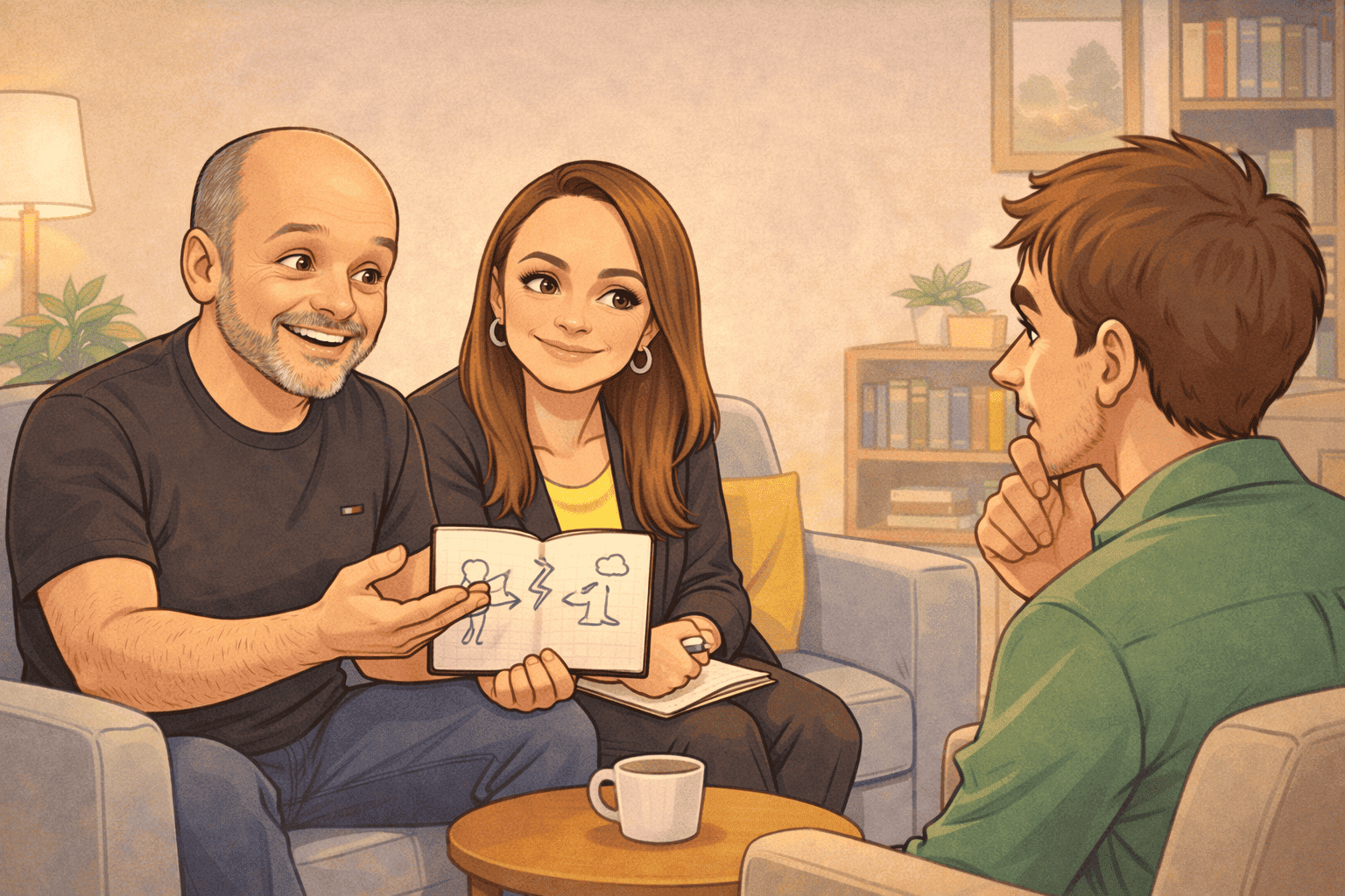 Společné hledání řešení během konzultace